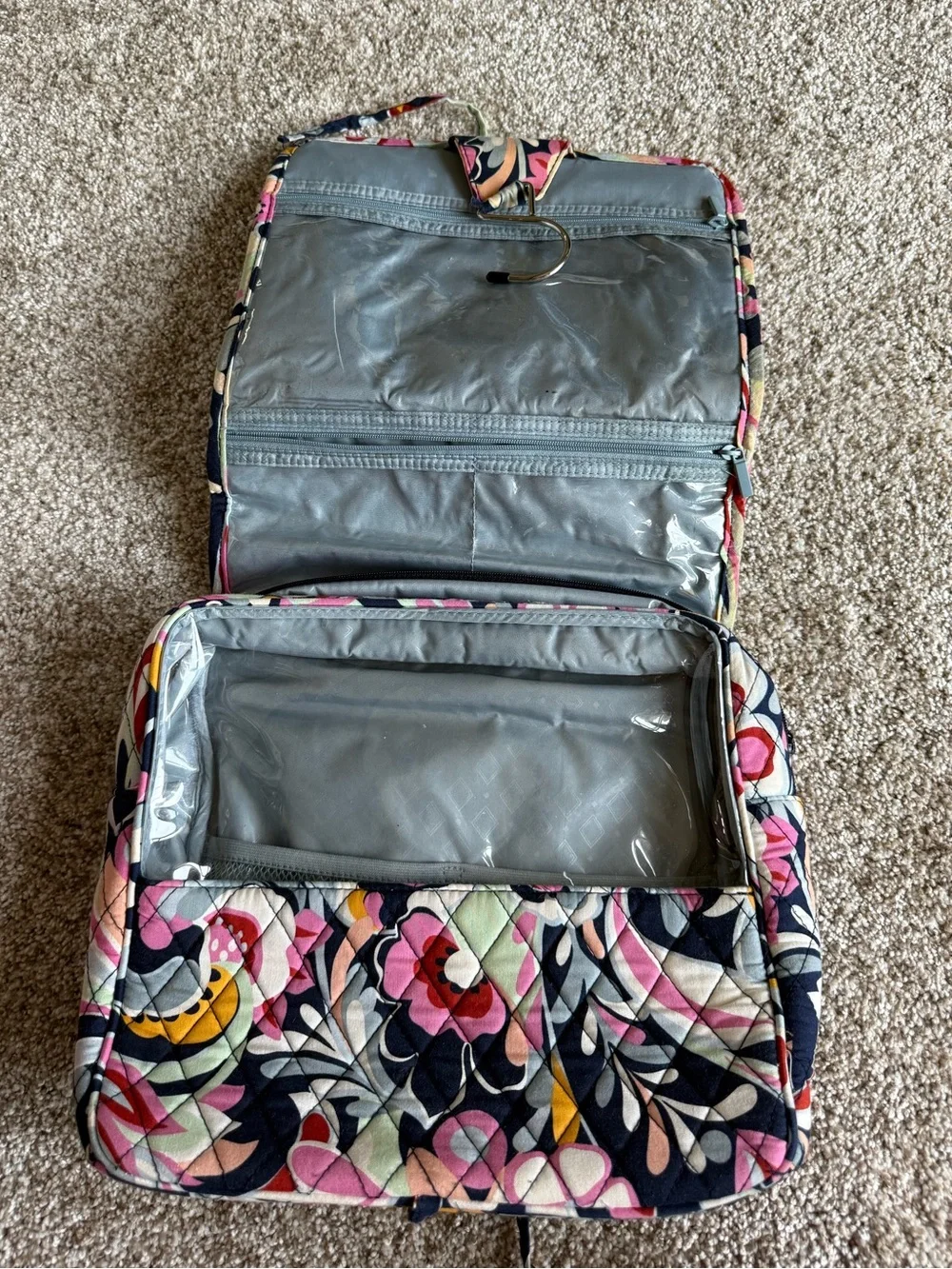 Vera Bradley Shower Caddy & Cosmetic Bag